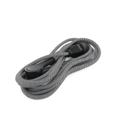 Prolongateur Schuko fiche plate 3m noir/blanc^Chacon Sale