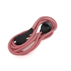 Prolongateur Schuko fiche plate 5m rouge/blanc-Chacon Hot
