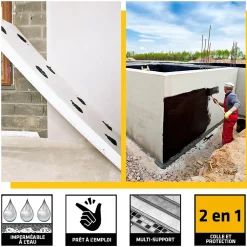 Pâte bitumineuse Igakol seau de 5 kg-Sika Sale