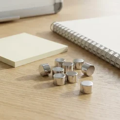 Punaise magnétique Ø.9 Chrome vendue par 6 pièces^Diall Sale