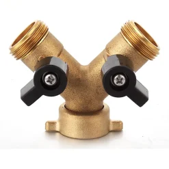 Raccord à deux directions laiton^Diall Clearance