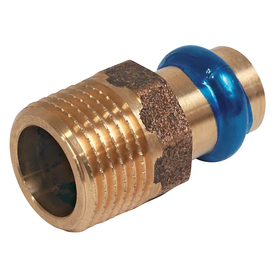 Raccord cuivre à sertir Ø14 M15/21^Somatherm for you