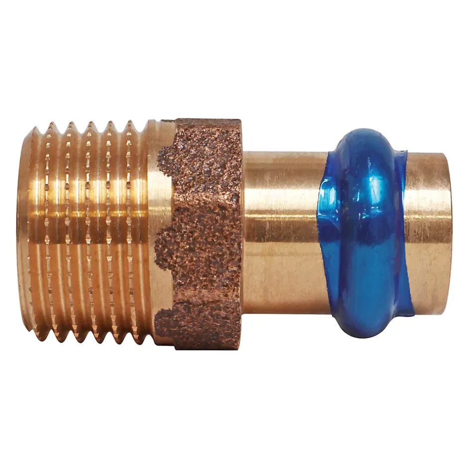 Raccord cuivre à sertir Ø14 M15/21^Somatherm for you