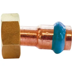 Raccord cuivre à sertir écrou tournant Ø16 F20/27^Somatherm for you Outlet