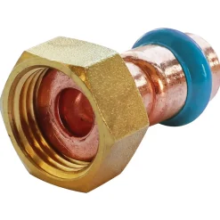 Raccord cuivre à sertir écrou tournant Ø16 F20/27^Somatherm for you Outlet