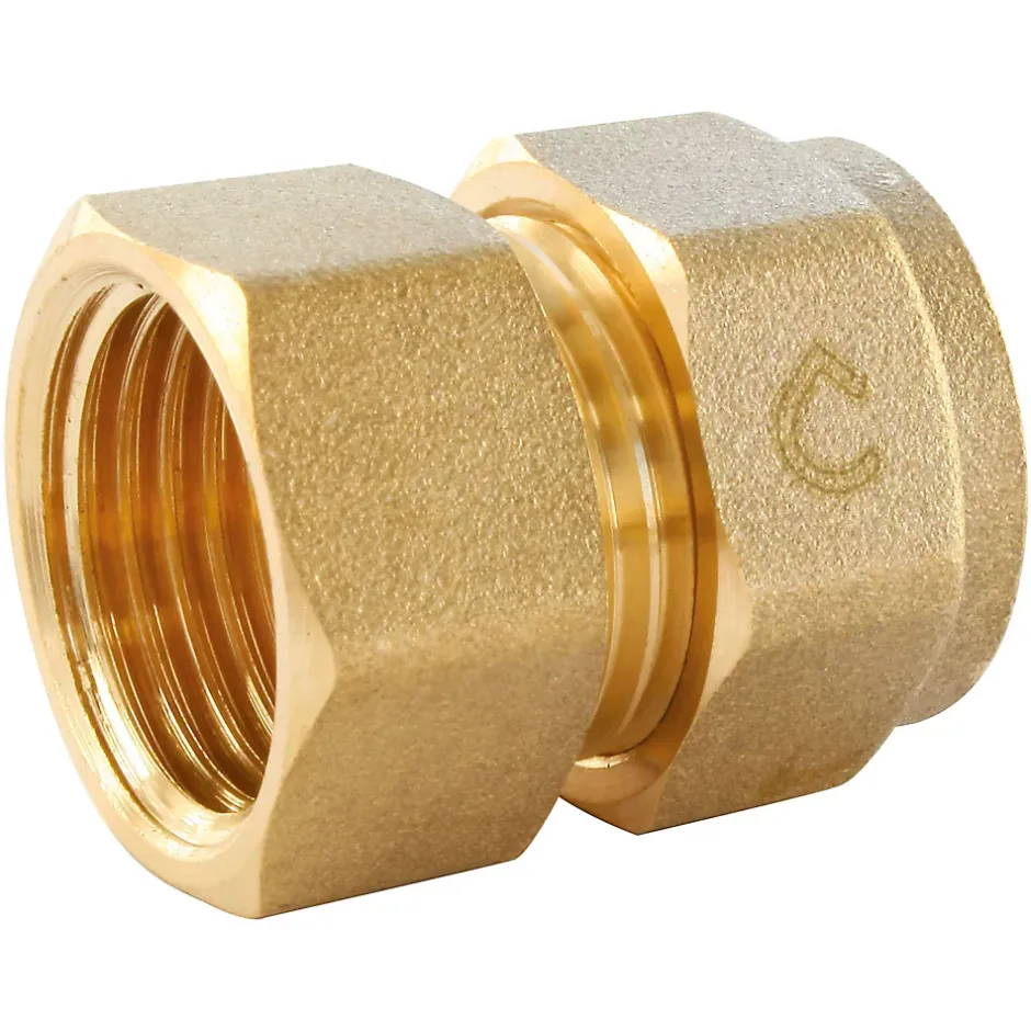 Raccord droit femelle PER à compression Ø16 - Femelle 15/21 (1/2")^Somatherm for you Best