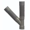 Raccord d'évacuation souple PVC Y ø32 mm à coller^Wirquin Discount