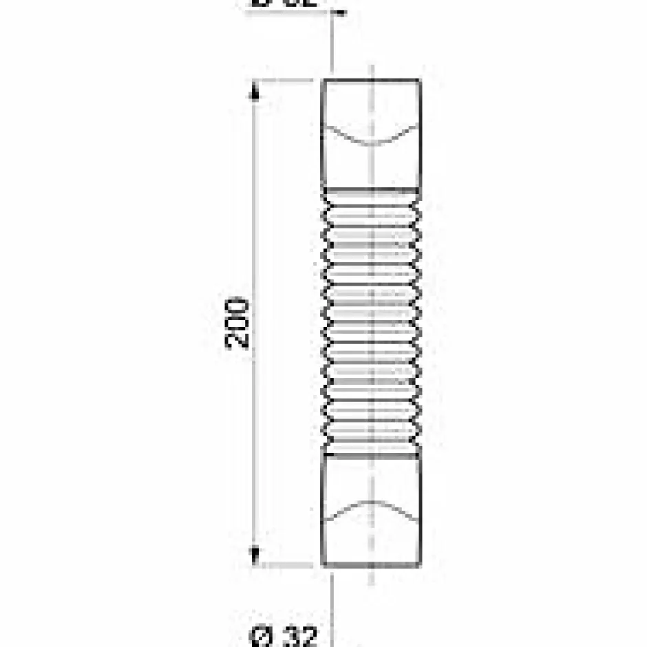 Raccord d'évacuation souple PVC Magicoude ø32 mm à coller^Wirquin New