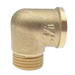 Raccord laiton coudé 90 degrés mâle femelle à visser diam 1/2" - lot de 5-Monmobilierdesign Sale