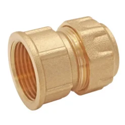 Raccord laiton droit pour PE Ø20 - Femelle 20/27 (3/4")-Somatherm for you