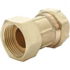 Raccord laiton droit pour PE Ø32 - Femelle écrou tournant 26/34 (1")-Somatherm for you Clearance