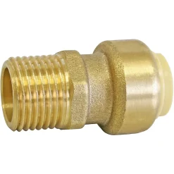 Raccord mâle à clipser pour tube cuivre Ø14 - Mâle 15/21 (1/2')-Somatherm for you Clearance