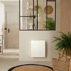 Radiateur électrique Agilia - Connecté - 500W - Horizontal - Blanc carat^Atlantic Online