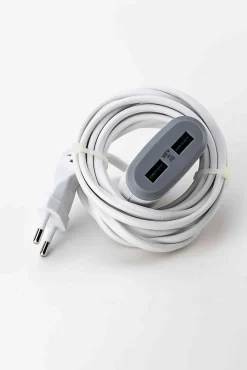 Rallonge 2 ports USB rapide 3m Watt&Co- Hot