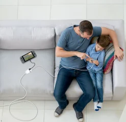 Rallonge 2 ports USB rapide 3m Watt&Co- Hot