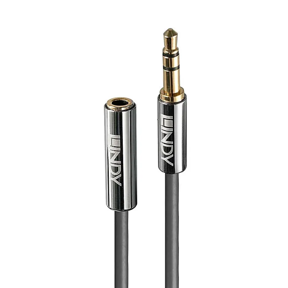 Rallonge Audio Jack 3.5mm Cromo Line 1m^Lindy Clearance