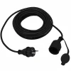 Rallonge de jardin noire Schuko 15 m 3x1,5 mm² IP44 HOROZ-Horoz Electric New