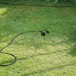 Rallonge de jardin noire Schuko 15 m 3x1,5 mm² IP44 HOROZ-Horoz Electric New