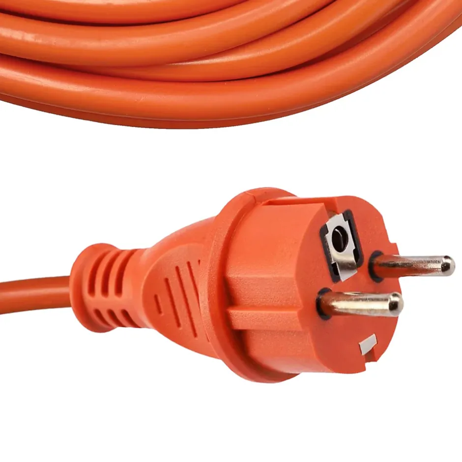 Rallonge de jardin orange Schuko 20 m 3x1,5 mm² IP44 HOROZ-Horoz Electric Best