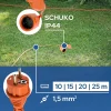 Rallonge de jardin orange Schuko 25 m 3x1,5 mm² IP44 HOROZ-Horoz Electric Best