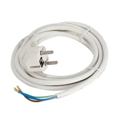 Rallonge HO5VVF 3x1,0mm² - 1,5m - Blanc -^Chacon Clearance