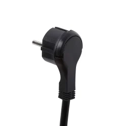 Rallonge intérieur H05VV-F 3 x 1.5 mm² 3m + prise noir-Diall