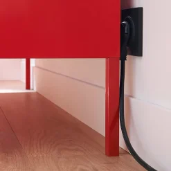 Rallonge intérieur H03VVH2-F 2 x 0.75mm² 3m prise noir^Diall New