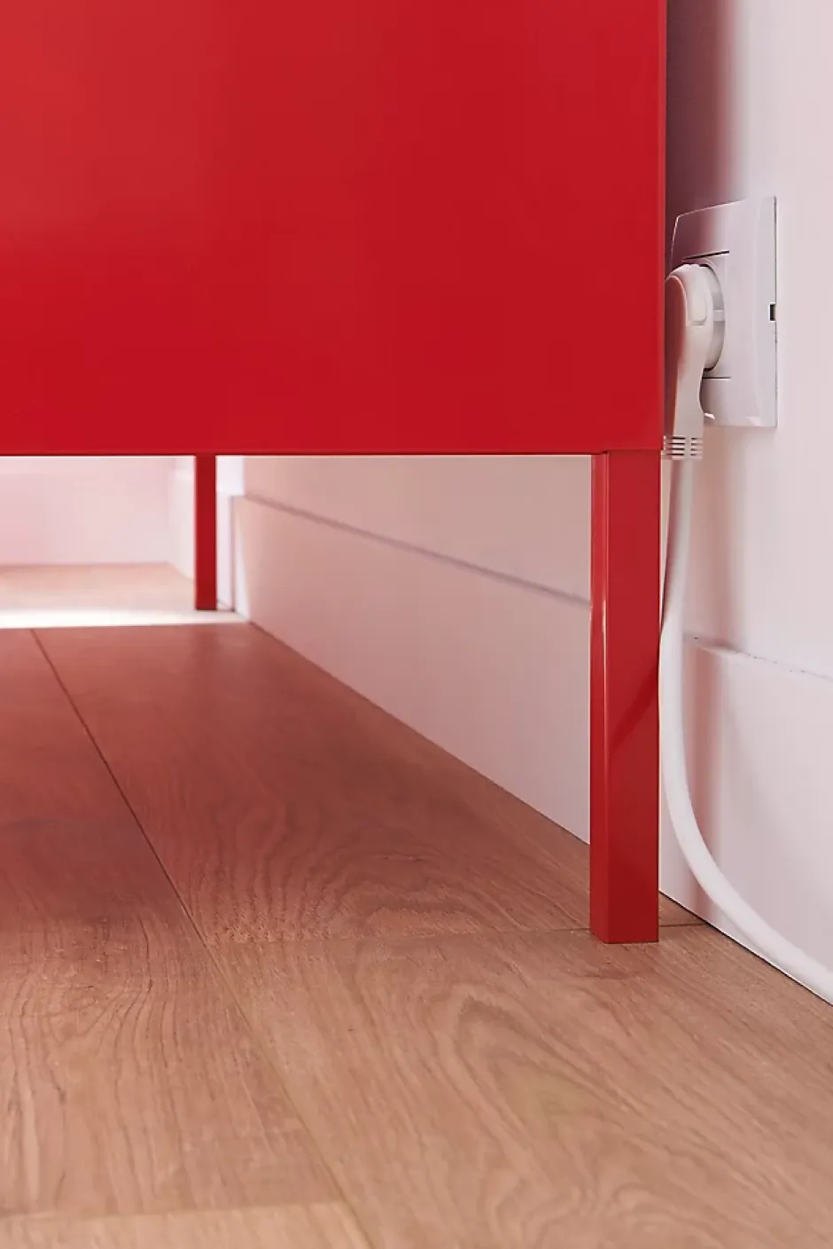 Rallonge intérieur H03VVH2-F 2 x 0.75mm² 3m prise blanc^Diall Sale