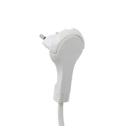 Rallonge intérieur H03VVH2-F 2 x 0.75mm² 3m prise blanc^Diall Sale