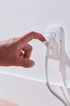 Rallonge intérieur H03VVH2-F 2 x 0.75mm² 3m prise blanc^Diall Sale