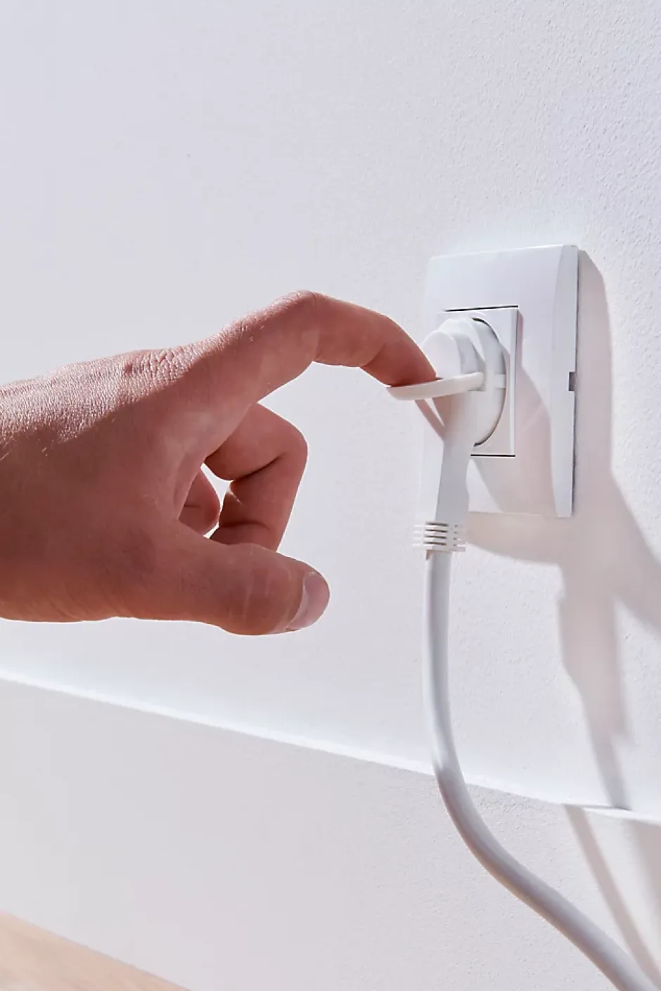 Rallonge intérieur H03VVH2-F 2 x 0.75mm² 3m prise blanc^Diall Sale