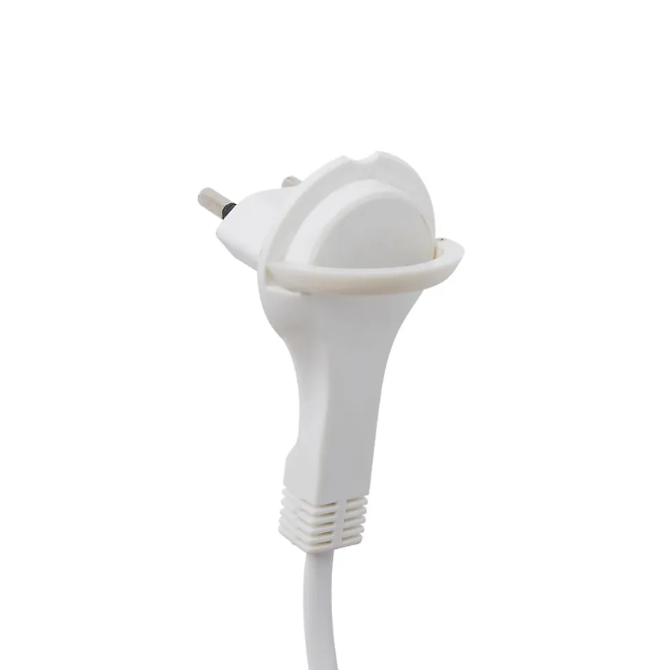 Rallonge intérieur H03VVH2-F 2 x 0.75mm² 3m prise blanc^Diall Sale