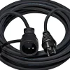 Rallonge électrique 10 m câble H07RN-F 3G2,5 avec prise clapet IP44 - 3500 W^Brennenstuhl Professionalline New