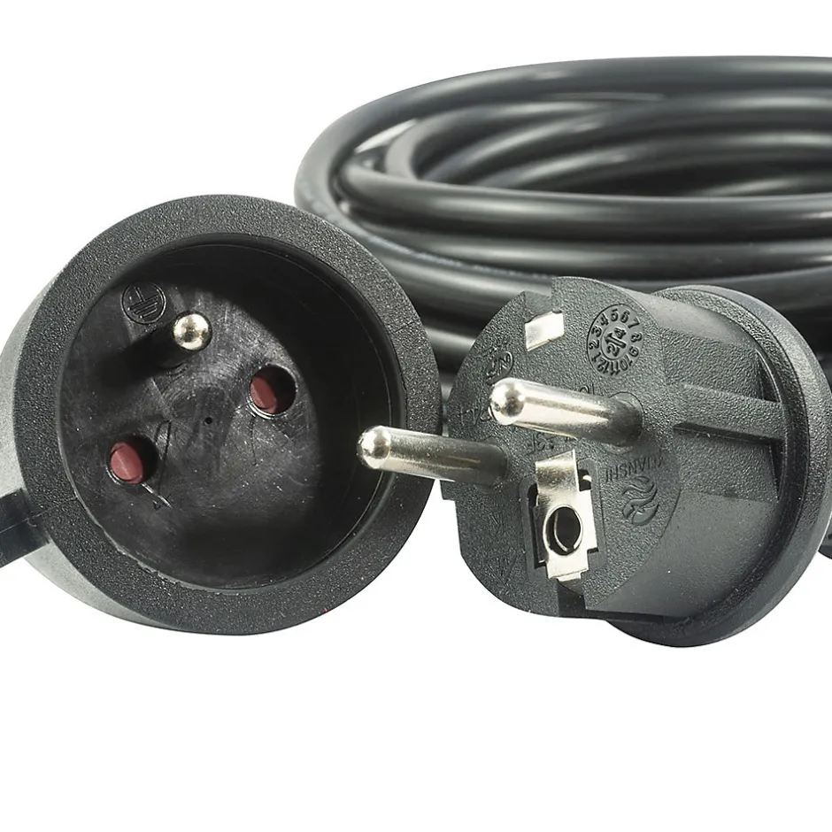 Rallonge électrique extérieure 10 m IP44 câble robuste avec cache prise^Terre Jardin