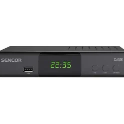 Récepteur TNT SDB 5007T noir HDMI SCART alimentation 100-240V^Sencor Hot