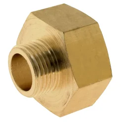 Réduction laiton Femelle 20/27 (3/4") - Mâle 12/17 (3/8"), lot de 2-Somatherm for you Hot