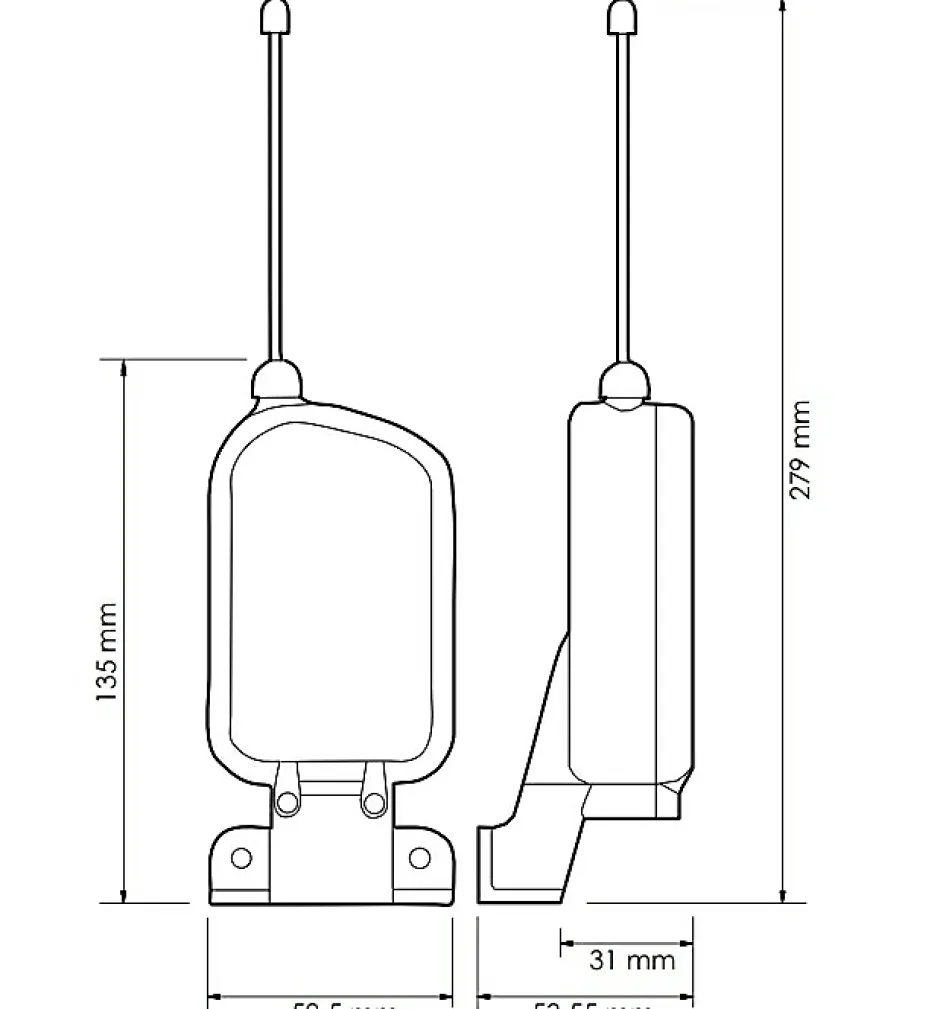 Recepteur mono-canal PRX433105 - 1171^Proteco Online