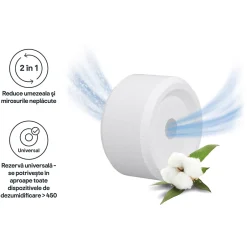 Recharge pour absorbeur d'humidité 2 galets coton 20m² 450g-GoodHome New