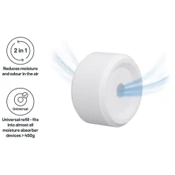Recharge pour absorbeur d'humidité 2 galets neutre 20m² 450g-GoodHome