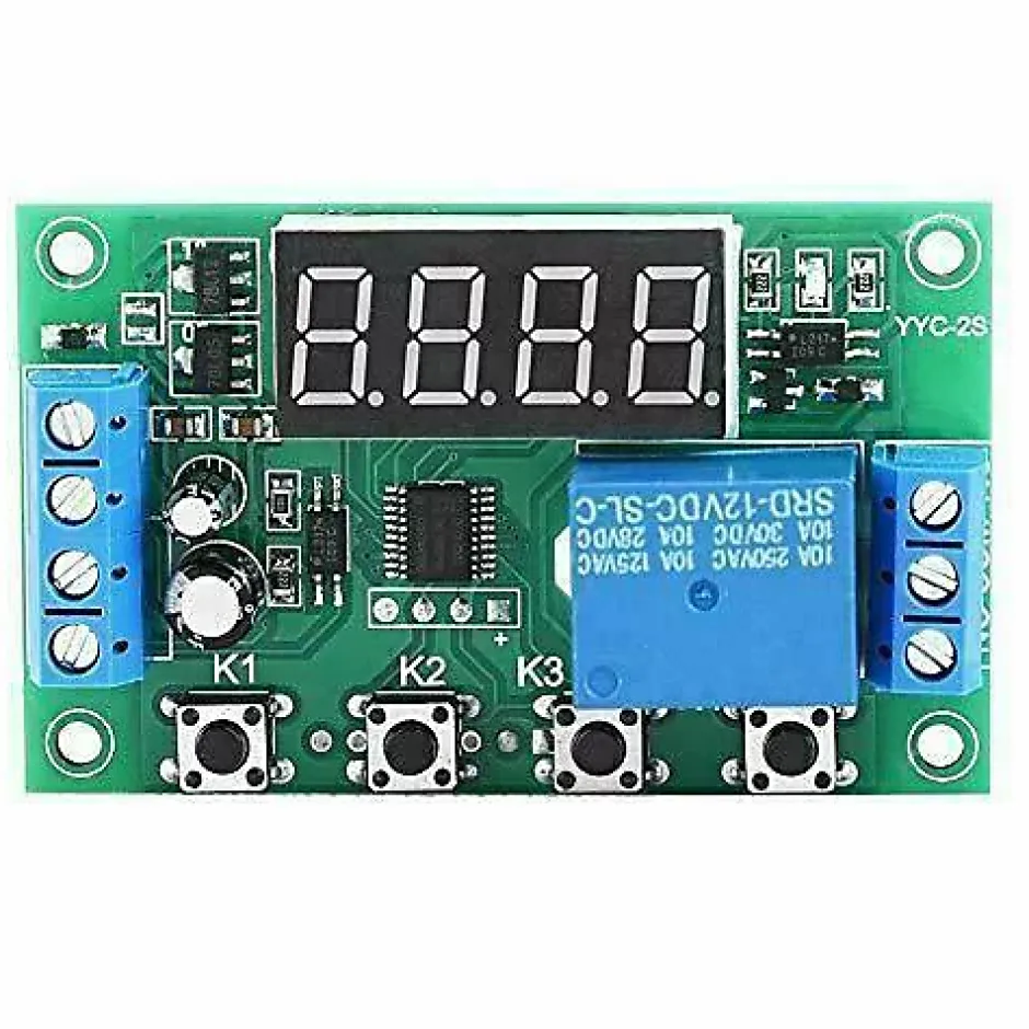 Relais électrique temporisé 12v - 0.01 secondes à 999 minutes^BT Security Sale