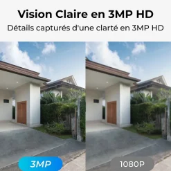 - Caméra de surveillance Argus PT Lite B420 - Rotation 355 - Vision nocturne - Avec panneau solaire^Reolink Sale