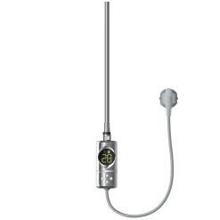 Resistance electrique chrome 600W thermostat avec écran LED mode minuterie-Ml-Design Hot