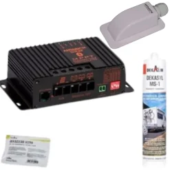 Régulateur de charge pour panneau solaire MPPT10A Bluetooth + passe-toit + Dekasyl MS1 + lingette^Antarion Discount