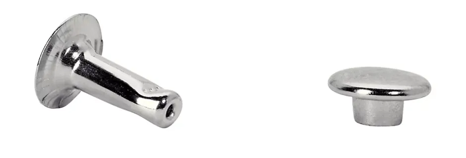 Rivet tubulaire vendu par 25 5000414 en acier Ø 7 x L.9 mm Ø de la tige 3 mm^Rapid New