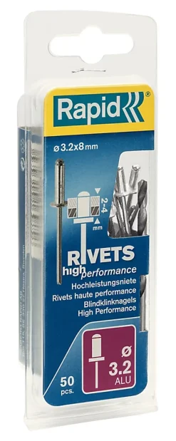Rivets Haute performance Ø3.2x8mm^Rapid Sale