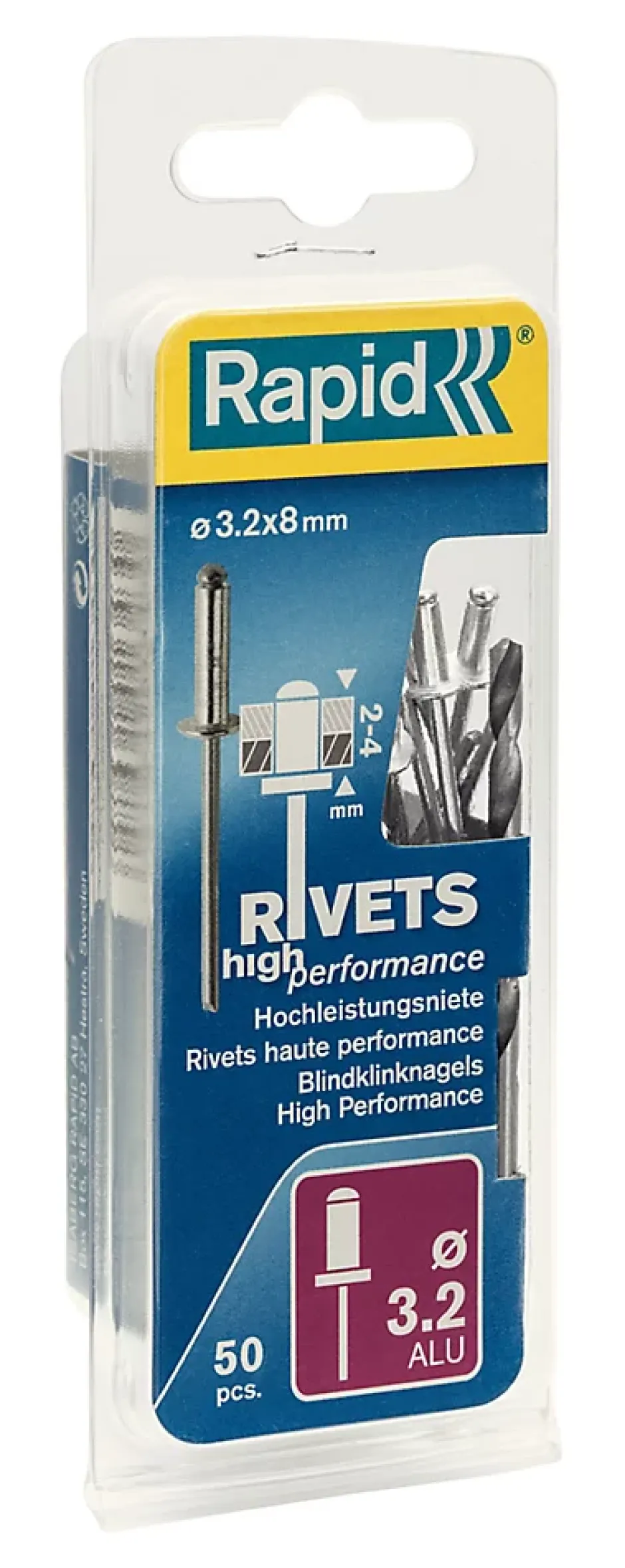 Rivets Haute performance Ø3.2x8mm^Rapid Sale