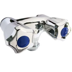 Robinet à clapet à double sorties pour l'alimentation de 2 machines à laver^Somatherm for you Best