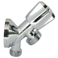 Robinet à clapet pour alimenter une machine à laver Entrée Mâle 1/2" - Sortie Mâle 3/4" en parallèle-Somatherm for you Sale