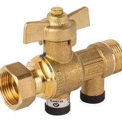 Robinet après compteur - Mâle / Femelle - Avec clapet anti-retour incorporé^Sferaco