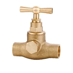 Robinet d'arrêt avec purge ø14 mm^Diall Outlet